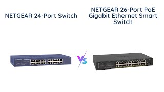 NETGEAR Switch Comparison JGS524 vs GS324TP [upl. by Dey]