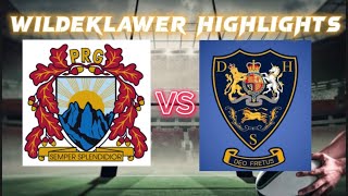 WILDEKLAWER HIGHLIGHTS  Paul Roos vs Durban High u16A  2023 [upl. by Rego639]