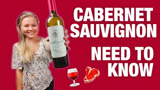 CABERNET SAUVIGNON  Red Wine Guide For Beginners [upl. by Brooking269]