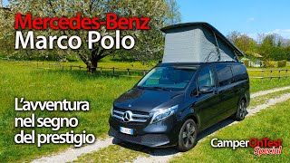 MercedesBenz Marco Polo Il minivan di prestigio per lavventura nel lusso [upl. by Philo575]