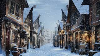 1 Hour Relaxing Harry Potter WinterChristmas Music [upl. by Denn431]