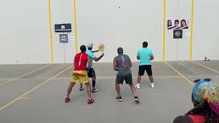 AF pro series paddleball tournament men’s semifinals [upl. by Dittman149]