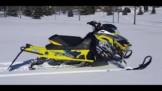 16 Skidoo MXZX RS 600 Pt 1 [upl. by Leblanc803]