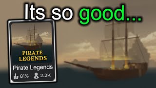 THE BEST ROBLOX PIRATE GAME  Pirate Legends [upl. by Gnouh748]