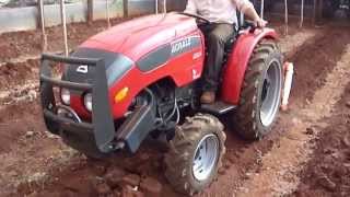 Agrale 41004 com rotativa trabalhando [upl. by Aim]