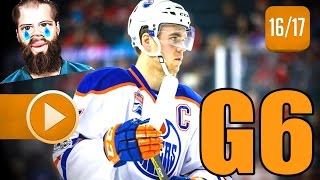 Edmonton Oilers vs San Jose Sharks 2017 NHL Playoffs Round 1 Game 6 April 22nd 2017 HD [upl. by Jacquette]