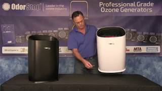 OdorStop OSAP3600 Air Purifier with H13 HEPA Filter Overview and Demonstration Video [upl. by Ykcim601]