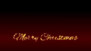 merry christmas black screen  merry christmas text animation black screen [upl. by Eulau219]