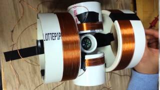 Old video of engineering project Helmholtz Coil Force Field [upl. by Gildus]