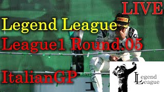 F1 23Legend LeagueRound05 イタリアGP League1 実況配信 アシスト全オフ大会 [upl. by Htiduy]