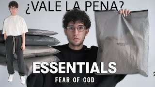 COMPRÉ FEAR OF GOD ESSENTIALS POR PRIMERA VEZ [upl. by Omixam]