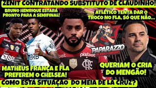 ZENIT JÁ TÁ CONTRATANDO SUBSTITUTO DE CLAUDINHO PORTA NA CARA DO GALO BH VOLTANDO ANTES DA SEMI E [upl. by Whitelaw]