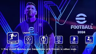 eFootball PES 2024 PPSSPP Android amp PC Best Graphics  Full Player Transfer [upl. by Ahsieyt]