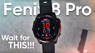 Garmin Fenix 8 Pro and MicroLED First Official Leak [upl. by Tayyebeb]