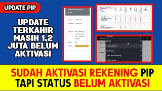 SUDAH AKTIVASI REKENING PENERIMA PIP Tapi STATUS Belum Aktivasi Rekening [upl. by Gere449]