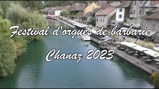 Orgues de barbarie  festival de Chanaz Savoie septembre 2023 [upl. by Salaidh]