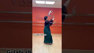 Gulabi sharara dance tutorial  step by step  vishakha verma gulabisharara tutorial [upl. by Icyaj72]