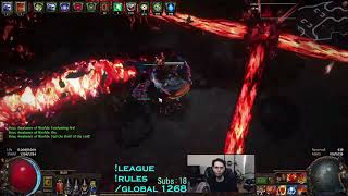 gHCSSF Fire Trap Elementalist vs Sirus PoE 317 Archnemesis [upl. by Trotta912]