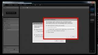 Adobe Connect FourPart Audio Tutorial  Part 2 Using a Microphone [upl. by Enram]