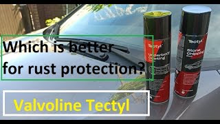 Tectyl Stone Chipping vs Underbody Coating  which is better for antirust  corrosion prortection [upl. by Imeaj]