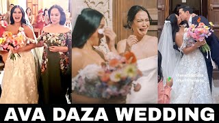 Isabelle Daza IYAK ng IYAK sa KASAL ng KAPATID😍Ava Daza Wedding Gloria Diaz Daughter [upl. by Asserak]