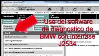 j2534 bmw flash diagnostico y programacion bmw j2534 [upl. by Allimrac]