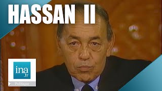 Hassan II du Maroc invité de quotLHeure de Véritéquot  Archive INA [upl. by Alicsirp]