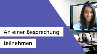 Microsoft Teams Tutorial – An einer Besprechung teilnehmen 2019  Microsoft [upl. by Stedman566]