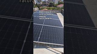 KENDI YAPTIĞIM SOLAR SISTEM ILE EVİMİN ELEKTRİĞİNİ VE ELEKTRİK ARACIMI BEDAVAYA SARJ EDIYORUM [upl. by Faludi950]