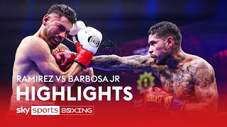 HIGHLIGHTS 🔥 Arnold Barbosa Jr vs Jose Ramirez [upl. by Ymrots]