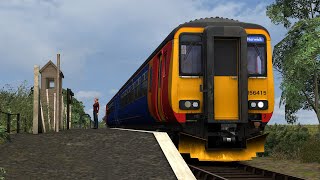 Train Simulator 2020  Great Yarmouth  Norwich  AP Class 156 [upl. by Newkirk]