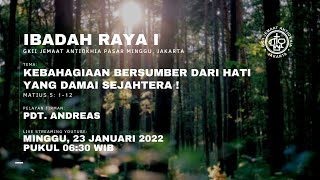 LIVE STREAMING IBADAH RAYA I  MINGGU 23 JANUARI 2022  0630 WIB [upl. by Lengel]