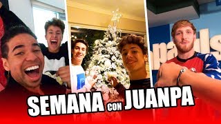 UNA SEMANA CON JUANPA NAVIDAD DE LOCURA  Juanpa Zurita [upl. by Hsivat47]