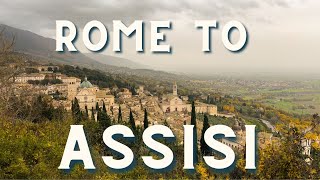 Rome to Assisi A Day Trip by Train [upl. by Aiotal]