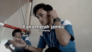 Fourtwnty  Fana merah jambu   cover styrls cover [upl. by Nagek]