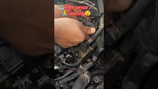 🚗RPM sensor🛠️ 🙏cleaning😲shortvideo video trending recipe trendingvideo song [upl. by Notgnimer]