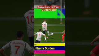 eFootball25 mobile England star boy Anthony Gordons goal efootball pes anthonygordon [upl. by Daffodil]