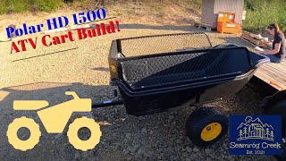 Polar HD 1500 ATV Trailer Build and Review [upl. by Melony]