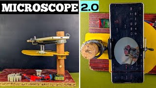 MICROSCOPE 20  How To Make Smartphone Microscope At Home [upl. by Theo]