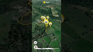 Wakehurst parkrun route plot running loveparkrun [upl. by Guillaume]