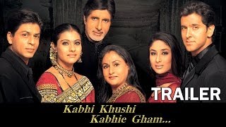 Kabhi Khushi Kabhie Gham  Title Track  Shah Rukh Khan  Lata Mangeshkar  4K Video [upl. by Shiller836]