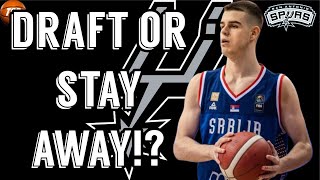 San Antonio Spurs DRAFT Nikola Topic San Antonio Spurs News [upl. by Eniawd]