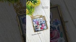 How to make vintage frame Vintage frame tutorial Floating frameDIY vintage frameAesthetic frame [upl. by Luise323]