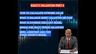 EQUITY VALUATION PART 4  DISCOUNTED CASH FLOW AND BALANCE SHEET METHOD valuation equitymarkets [upl. by Sollows232]