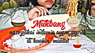 MUKBANG ASMR MAKAN NASI PAKAI INDOMIE TASTYASMR INDONESIA [upl. by Leora]