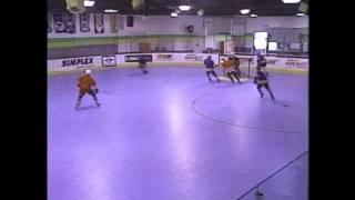 Roller Hockey Defensive Positioning  Forechecking [upl. by Romaine]