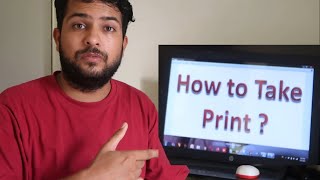 how to print from laptop or computer to printer easily [upl. by Akierdna]