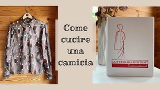 Come cucire una camicia camicia cucire tagliodoro [upl. by Ramonda]