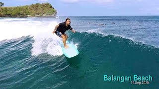 Surfing Balangan Beach BALI 1000 19Sept2020 [upl. by Ettenaj454]