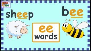 PHONICS Blending words with the ee sound [upl. by Annoyik358]